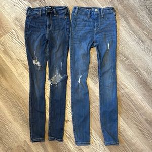 Hollister high rise. Jeans leggings W23 L26